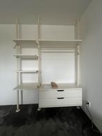 IKEA kast Stolmen, compleet wit, Huis en Inrichting, 150 tot 200 cm, 25 tot 50 cm, Gebruikt, Met hangruimte
