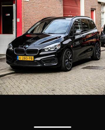 BMW 2-Serie Gran Tourer 218d 136pk 7p. Aut 2015 Zwart beschikbaar voor biedingen