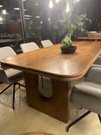 EETTAFEL MANGO RECHT HALD ROND ROND CHEFMEUBEL SALE ! 799, Ophalen, Bruin, Nieuw, Modern
