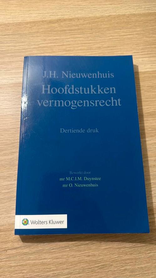 Hoofdstukken vermogensrecht - NIEUW!, Boeken, Wetenschap, Nieuw, Ophalen of Verzenden