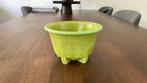 Copier cactuspot geelgroen, Antiek en Kunst, Ophalen