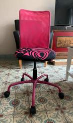 Roze bureaustoel ikea, Huis en Inrichting, Bureaustoelen, Ergonomisch, Bureaustoel, Roze, Zo goed als nieuw