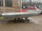 Te koop aluminium platbodem beta craft 1234 evt met motor, Aluminium, Ophalen of Verzenden, Zo goed als nieuw, Benzine