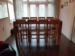 Eettafel 8 personen, Huis en Inrichting, Ophalen, 200 cm of meer, 50 tot 100 cm, Zo goed als nieuw