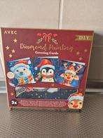 DIAMOND PAINTING KERSTKAARTEN MAKEN NIEUW, Hobby en Vrije tijd, Kaarten | Zelf maken, Ophalen, Nieuw, Kerst, Overige typen