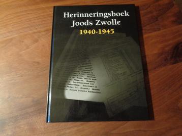 Herinneringsboek Joods Zwolle 1940-1945 beschikbaar voor biedingen
