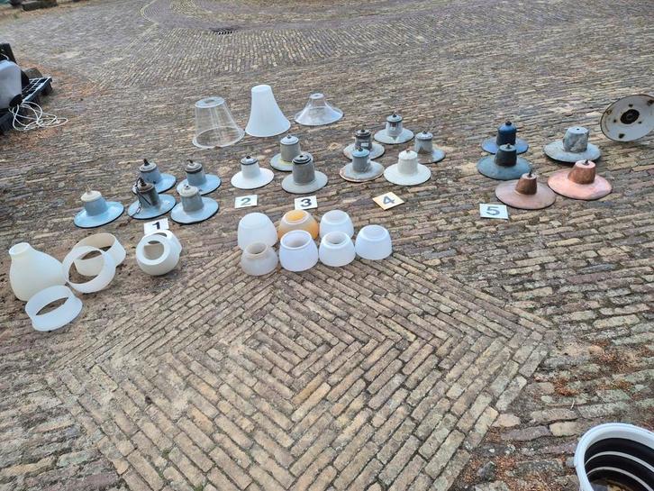 Div straatlamp stallamp TB 200 Philips koper buitenlamp lamp, Tuin en Terras, Buitenverlichting, Zo goed als nieuw, Hanglamp, IJzer