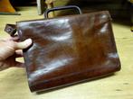 Mooie Creation Gabriele lederen dames tas, Verzenden, Zo goed als nieuw, Bruin, Handtas