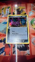Nidoran Holo Bleed Stamped |  Delta species, Verzenden, Zo goed als nieuw, Losse kaart