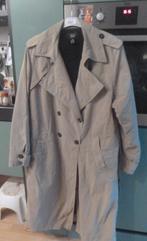 Milo mooie lange gevoerde Trench coat. Maat 46, Beige, Maat 46/48 (XL) of groter, Ophalen of Verzenden, Zo goed als nieuw