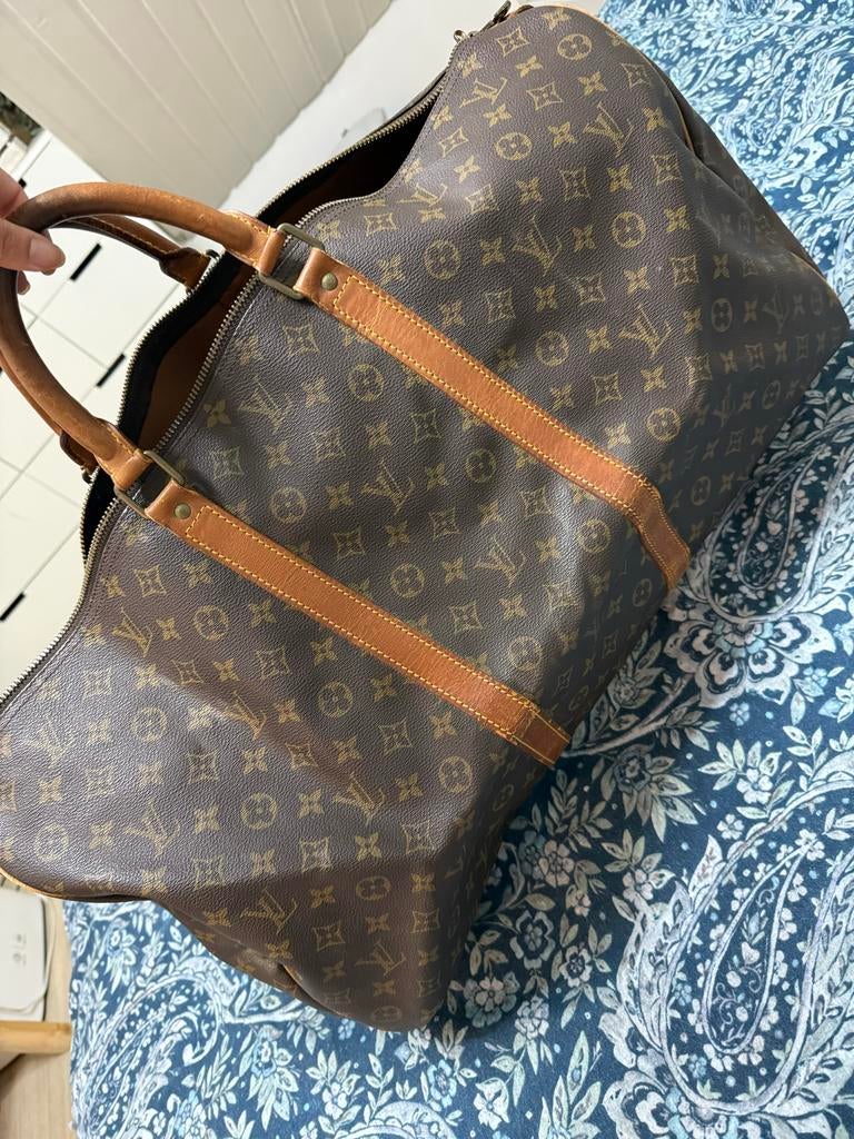 Originele Louis Vuitton Keepall 60 Reistas, Sieraden, Tassen en Uiterlijk, Tassen | Reistassen en Weekendtassen, Gebruikt, Bruin