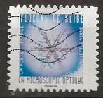 Frankrijk 281, ijskristal, Verzenden, Gestempeld