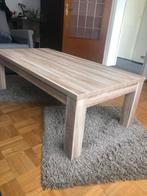 Houten salontafel, Ophalen, 100 tot 150 cm, 50 tot 100 cm, Zo goed als nieuw