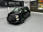 Fiat 500 0.9 TwinAir Turbo Collezione GLAS DAK NAP km's, Voorwielaandrijving, Gebruikt, Euro 6, Leder en Stof
