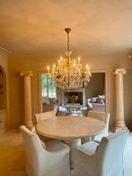 2 decoratieve zuilen – 207 cm – licht & sterk – uniek patina, Ophalen of Verzenden