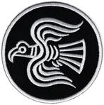 Odins Raven Viking stoffen opstrijk patch embleem, Verzenden, Nieuw, Overige typen