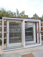 Prachtige SCHUIFPUIEN 5 stuks Hardhout !!!, Ophalen, Gebruikt, 225 cm of meer, 150 tot 225 cm