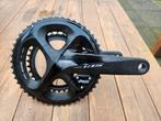 Shimano 105 4iiii dual powermeter crankstel, Racefiets, Ophalen of Verzenden, Crankstel of Pedalen, Zo goed als nieuw