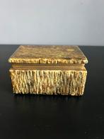 Kistje van Onyx en messing jaren 70, Ophalen of Verzenden