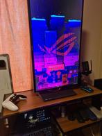 Asus PG278QR ROG - Monitor gaming 27" 2K 165Hz 1ms, Gaming, Gebruikt, IPS, DisplayPort
