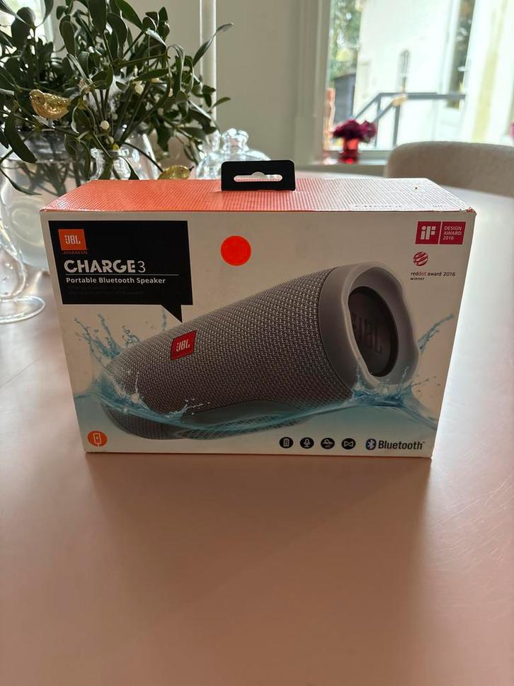 JBL Charge 3, Audio, Tv en Foto, Luidsprekers, Gebruikt, Overige typen, Minder dan 60 watt, JBL, Ophalen of Verzenden