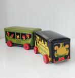 Oud Biscuit Winkelblik in vorm van Blikken Speelgoed Trein, Antiek en Kunst, Verzenden