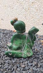 Oud Chinees Jade beeld, beeldje., Antiek en Kunst, Kunst | Beelden en Houtsnijwerken, Ophalen of Verzenden