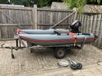 X-Pro Catam Air 3.35, Watersport en Boten, Aluminium, Zo goed als nieuw, Benzine, Minder dan 70 pk