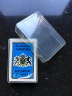 Vintage kaart en kwartetspel van de gemeente Nijmegen, Ophalen of Verzenden, Zo goed als nieuw, Speelkaart(en)