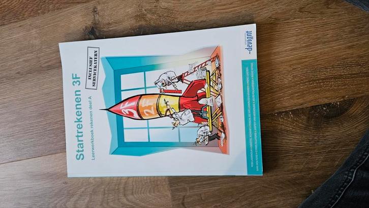Jasper van Abswoude - 3F rekenen, Boeken, Schoolboeken, Zo goed als nieuw, Nederlands, Overige niveaus, Ophalen of Verzenden