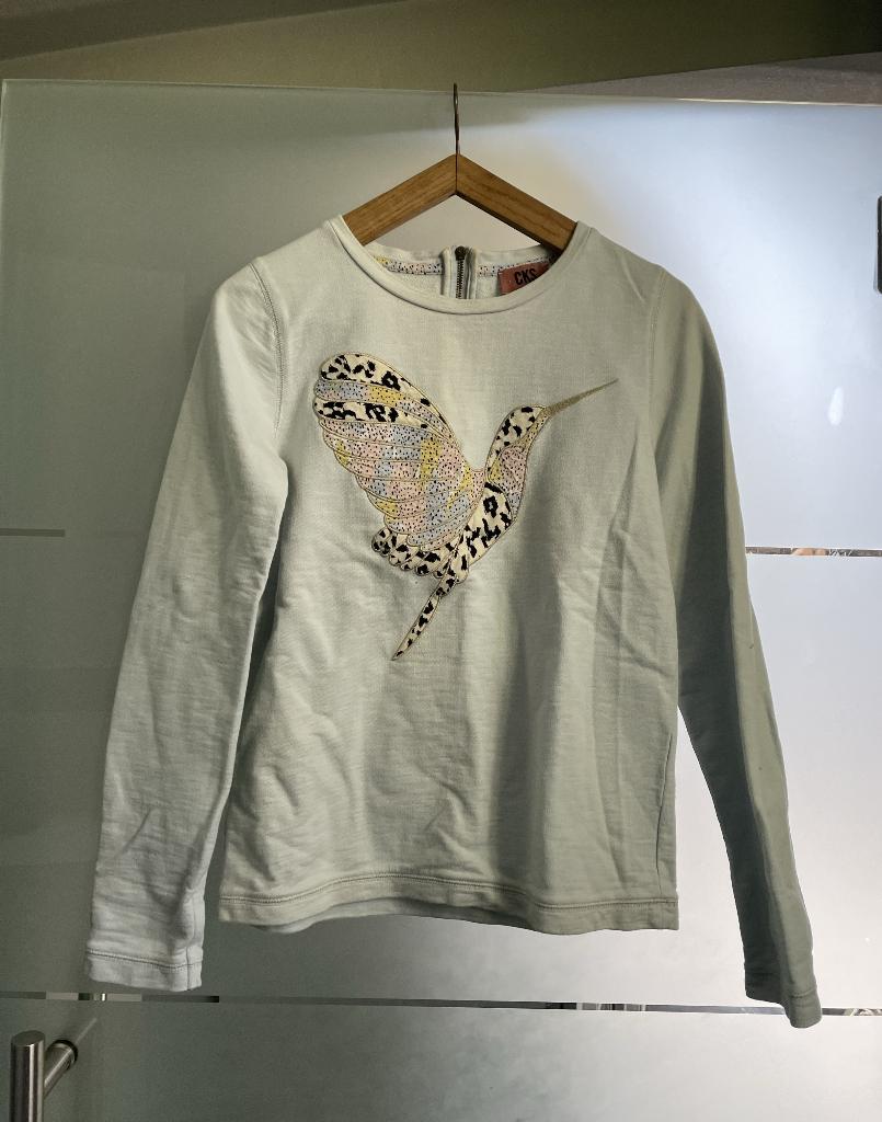CKS Lichtblauw truitje, Kleding | Dames, Ophalen of Verzenden, Zo goed als nieuw, Maat 34 (XS) of kleiner, Blauw