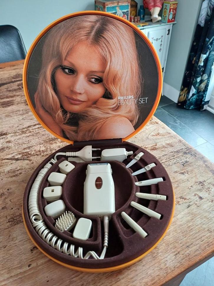 Vintage philips beauty set, Sieraden, Tassen en Uiterlijk, Uiterlijk | Lichaamsverzorging, Overige typen, Ophalen of Verzenden