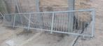 Gegalvaniseerd hekwerk 633cm lang, Tuin en Terras, Tuinhekken en Hekwerk, Ophalen, Gebruikt, IJzer