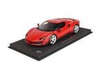 AANBIEDING ! Ferrari 296 GTB Rosso Corsa BBR 1:18 ! C4F, Hobby en Vrije tijd, Modelauto's | 1:18, Nieuw, Overige merken, Verzenden