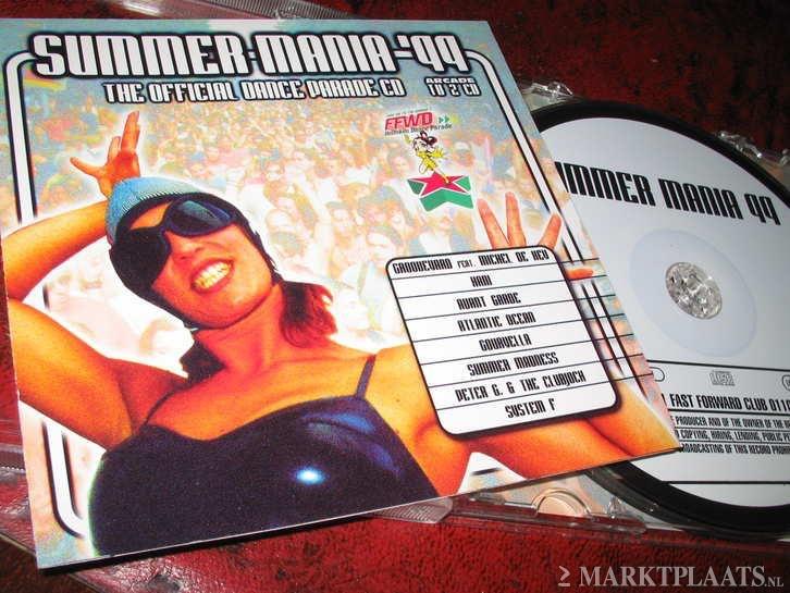 Summer Mania '99 - Dance Parade -, Cd's en Dvd's, Ophalen of Verzenden, Zo goed als nieuw, Disco