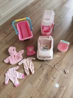 baby born auto   - wc - kleding  en maxi cosy, Kinderen en Baby's, Speelgoed | Poppen, Ophalen of Verzenden, Overige typen