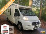 Karmann Ontario 725 TI Enkele Bedden Airco Garage 2010, Caravans en Kamperen, Campers, Ringverwarming, Fiat, Bedrijf, Tot en met 3