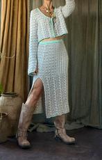 Prachtig gebreid designer setje italiaans vib m, Kleding | Dames, Ophalen of Verzenden, Zo goed als nieuw, Maat 38/40 (M)