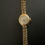 Vintage Pontiac Desiré dameshorloge, Swiss Made, verguld, Sieraden, Tassen en Uiterlijk, Horloges | Dames, Overige merken, Overige materialen
