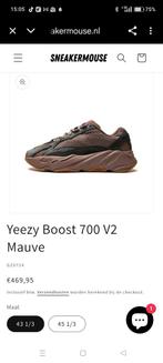 ADIDAS . YEEZY BOOST 700V2 MAUVE MAAT 45 (NIEUW), Ophalen, Nieuw, Overige kleuren