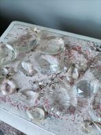 Lot van 24 kristallen pegels antieke kroonluchter glas pegel, Antiek en Kunst, Antiek | Lampen, Ophalen of Verzenden