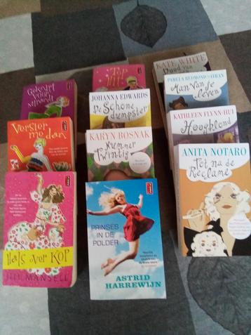 11 boeken van o.a Jill Mansell, Kate White enz beschikbaar voor biedingen