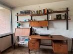 Vintage Wébé Wandmeubel Louis van Teeffelen Teakhout, Huis en Inrichting, Kasten | Wandmeubels, Ophalen, 200 cm of meer, Teakhout