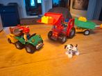 Duplo Lego Boerderij Set 5647 & 5645 met Tractor en Quad, Ophalen, Gebruikt, Complete set, Duplo