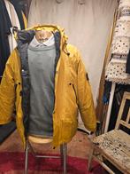 Okergele Winterjas XL - winter en najaar, Geel, Ophalen of Verzenden, Stone Island, Maat 56/58 (XL)