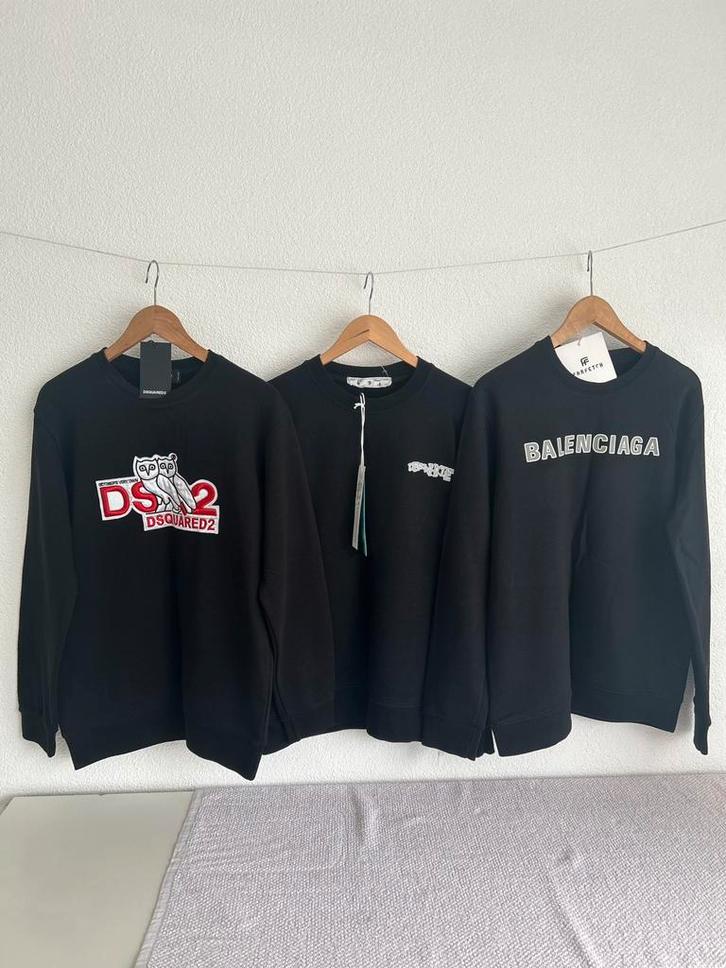 Diverse Desginer Truien - Maat M, Kleding | Heren, Truien en Vesten, Zo goed als nieuw, Maat 48/50 (M), Zwart, Ophalen of Verzenden