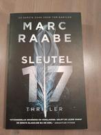 Marc Raabe, sleutel 17, Ophalen of Verzenden, Zo goed als nieuw, Nederland, Marc Raabe
