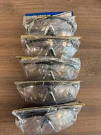 5x Veiligheidsbril, Doe-het-zelf en Verbouw, Veiligheidsbrillen, 5x Veiligheidsbril, Nieuw, Ophalen of Verzenden, 5x Veiligheidsbril