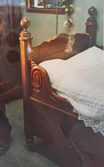 Antiek Frans mahonie bed, Antiek en Kunst, Antiek | Meubels | Bedden, Ophalen of Verzenden
