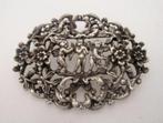 Putti, grote vintage broche van Miracle, amor, engel (7534-4, Sieraden, Tassen en Uiterlijk, Ophalen, Zo goed als nieuw, Zilver